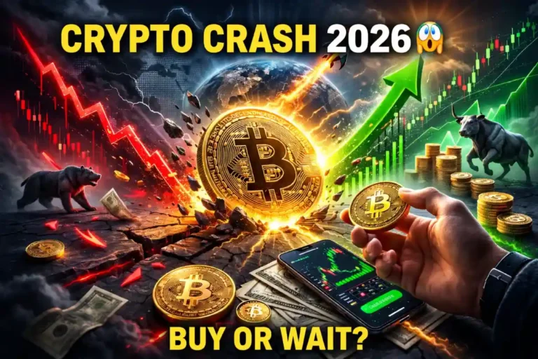crypto market crash 2026 bitcoin down, buy or wait